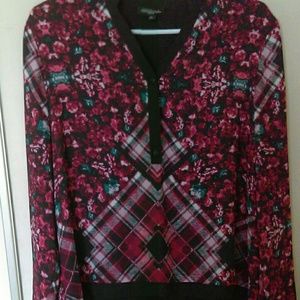 Long-sleeved Large Blouse